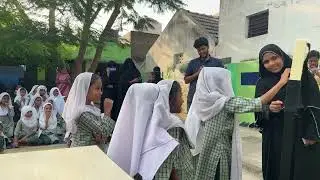 Abacus based Math demo at Municipal Muslim Girls Primari school, Periyapet  Vaniyambady 27-2-23