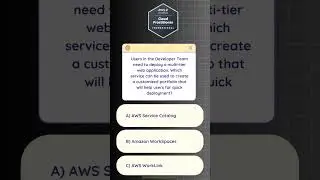 Quiz 21-Test Your Amazon Web Service (AWS) Knowledge!
