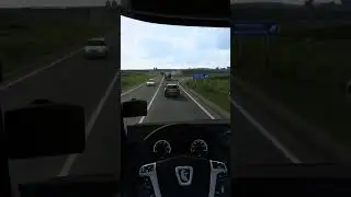ОПАСНЫЕ СИТУАЦИИ НА ДОРОГАХ ETS2 #gametime32 #shorts #gaming