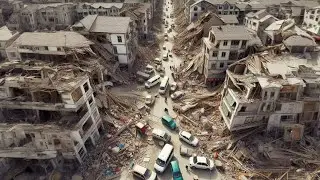The most powerful earthquake in five years triggers a tsunami in Japan. January 1, 2024