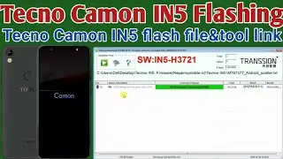 Tecno Camon IN5 flashing | Tecno Camon IN5 Flashing without Box or Dongle
