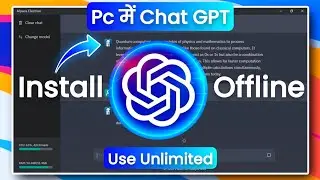 How to Install Chat GPT Offline in any Pc | Artificial intelligence | Akash Kailashiya