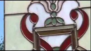 Витражи Тиффани вид из нутри