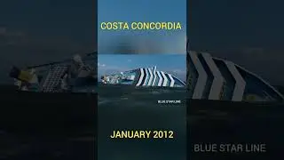 Costa Concordia Wreck 2012 