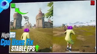 How Fix GameLoop High Cpu Uses And Low Graphic Card Uses | Stable FPS | Smooth Gameplay 🚀