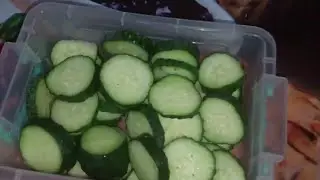 Закуска для ШАШЛЫКА.Салат из Огурцов на праздничный стол. Рецепт приготовления салата.