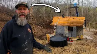 Building My Mountain Cabin | Roofing time!