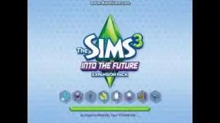 The Sims 3 Into The Future Loading Screen