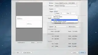 Print Mac Contacts