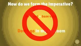 The imperative mood in English
