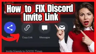 This will NOT expire Discord Link // How to fix Discord Invite Link