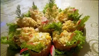 Закусочные корзиночки - тарталетки на советской электровафельнице
