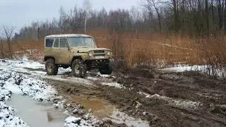 УАЗ V8. Первая покатушка 2