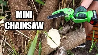 $135 Mini ChainSaw Review