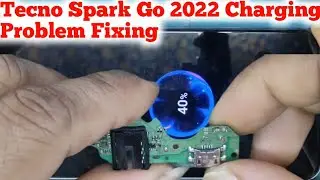 Tecno Spark Go 2022 Charging Problem Fixing, By HM Tec