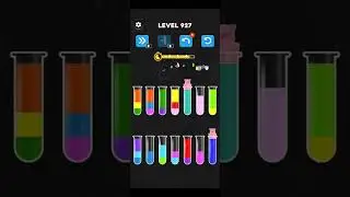 Complete Water Color Sorting (Early Access) Level 926 to Level 930