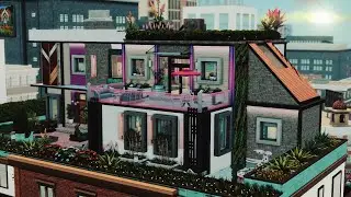 🎀 Bratz Inspired Penthouse ✮ The Sims 4 | Stop Motion (No CC)