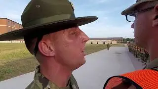 First day of Basic Combat Training
