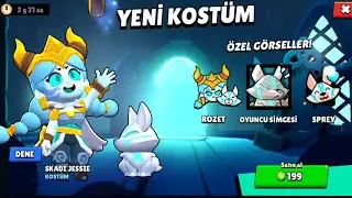 AVCI SKADI JESSIE KOSTÜM TEKLİFİNİ ALDIM - Brawl Stars
