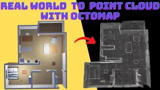 3D mapping using OctoMap | Webots | Pointcloud