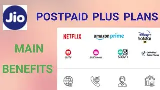 JIO POSTPAID PLUS PLANS / JIO POSTPAID PLANS BENEFITS
