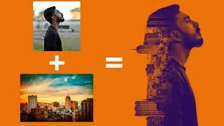 double exposure effect in photoshop | Brinda photography