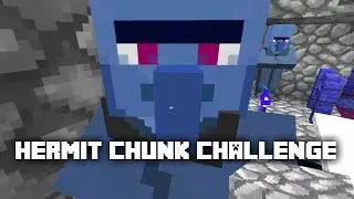 Minecraft: Hermit Chunk Challenge -6- BEST VILLAGER FARM ON YOUTUBE ✔