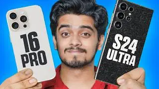 iPhone 16 Pro vs Samsung Galaxy S24 Ultra -  Camera Test & In Depth Comparison