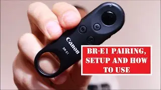 Canon BR-E1 Remote | Setup | Pairing | How to use for Videos and Photos | Canon 90D