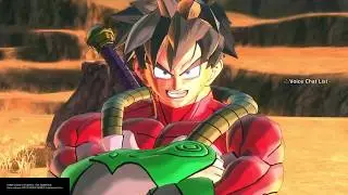 DRAGON BALL XENOVERSE 2 exposing hit player