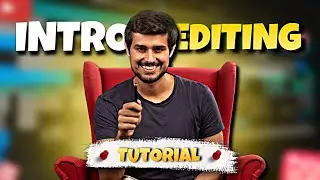 How To Create INTRO like dhruv Rathee 🔥