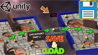SAVE and LOAD a checkpoint on Unity [NEWEST WAY]