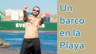 Un Barco en la playa