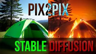 Stable Diffusion – Instruct pix2pix – меняем готовый результат