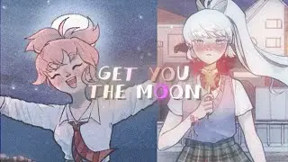 аяка и ёимия ❝get you the moon❞ genshin impact||аямия
