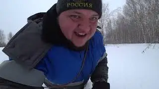 На остров после метели!