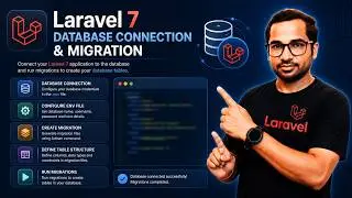 Laravel 7 CRUD APPLICATION in Hindi - Laravel 7 Database Connection & Migration