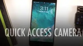 Quick Camera Launch from Lockscreen on iOS 10