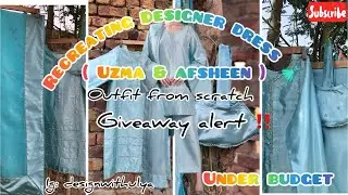 RECREATING DESIGNER DRESS 👗 | outfit from scratch | | local market shopping 🛍️ @DESIGNWITHULYA