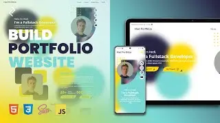Create a Portfolio Website Responsive (HTML, CSS, Java Script) #1