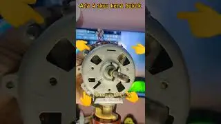 DIY Cara Repair Kipas Rosak. Cara Tukar Kapasitor Kipas & Thermal Fuse