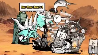 The Battle Cats: Blue Stone Desert 3