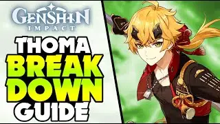 How to Build and Use Support THOMA | Genshin Impact Gameplay PC PS5 