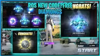 ROS NEW REEDEM CODE 2021? (FREE 300  DIAMONDS) [RULES OF SURVIVAL]