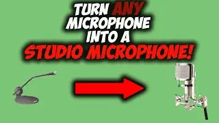 How To Make Your Microphone Sound Better No Audacity!