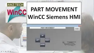 PART MOVEMENT WinCC Siemens HMI