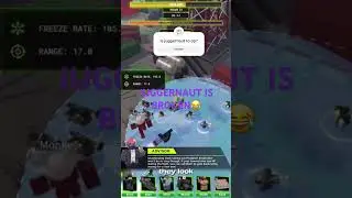 Juggernaut is BROKEN in TDX #roblox  #gaming #tdx #tds