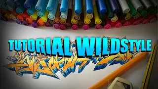 Haz esto y ya sabras hacer graffitis WILDSTYLE 