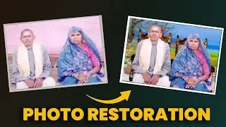 Photo Restroration | Old Photo Transformation | Photo Editing #photoshop #oldphoto  #restoration
