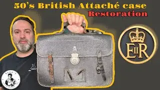 50's British Foreign Office's attaché case, RESTORED